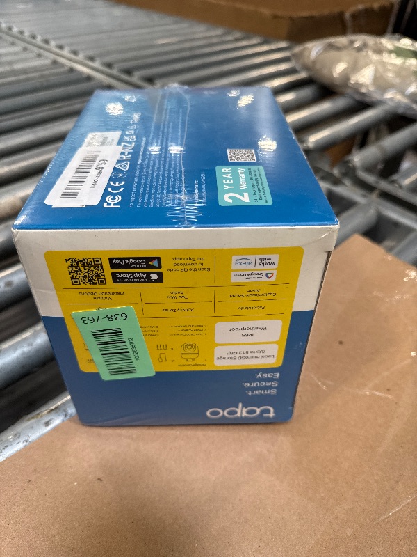 Photo 1 of ** FACTORY SEALED ***Tapo 1080P Outdoor Wired Pan/Tilt Security Wi-Fi Camera, 360° View, Motion Tracking, Works with Alexa & Google Home, Night Vision, Free AI Detection, Cloud & SD Card Storage(up to 512GB), Tapo C500…
