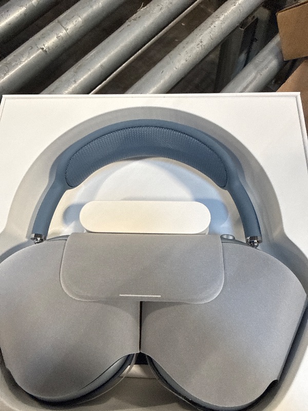Photo 1 of ** FACTORY SEALED MODEL NUMBER A3184***Apple AirPods Max Wireless Over-Ear Headphones, Pro-Level Active Noise Cancellation, Transparency Mode, Personalized Spatial Audio, USB-C Charging, Bluetooth Headphones for iPhone - Blue