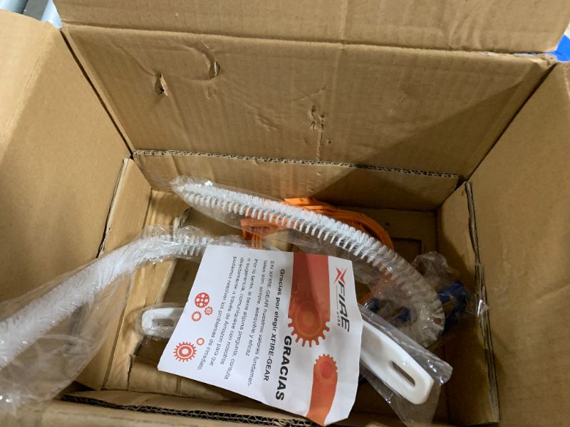 Photo 1 of ** MISSING CRANK HANDLE AND MANUAL**25 FT Drain Snake 2.0 with Double Mode, 10-In-1 Drain Auger for Sink and Drain Unblocking, Plumbing Snake for Real DYIs