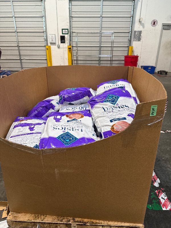 Photo 1 of *** FINALE SALE WHOLE PALLET***Blue Buffalo Basics Adult Dry Dog Food, Skin & Stomach Care, Limited Ingredient Diet for Dogs, Turkey Recipe, 24-lb. Bag