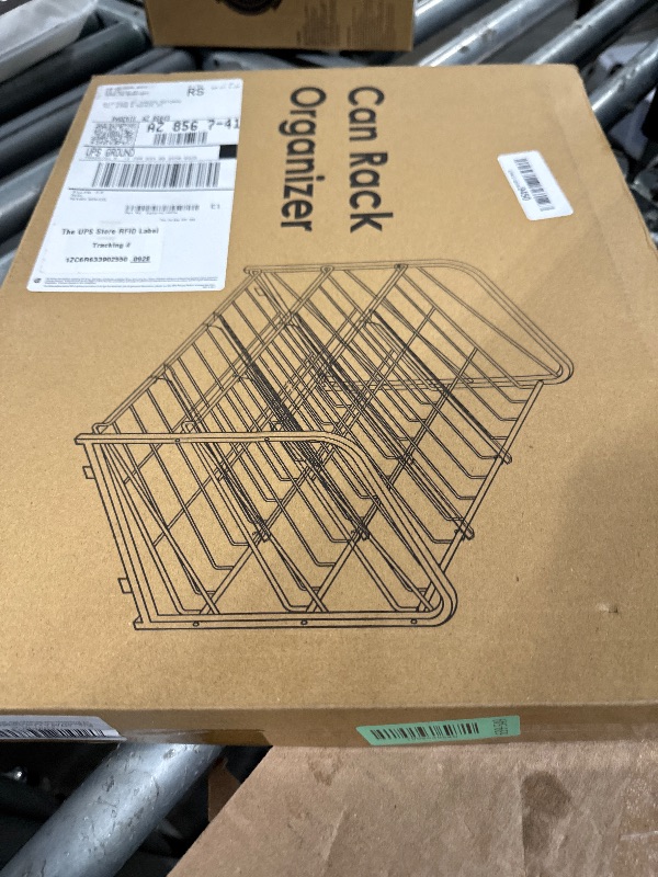 Photo 1 of **MISSING PARTS UNKNOWN**
AIYAKA 3 Tier Stackable Can Rack Organizer,for food storage,kitchen cabinets or countertops,Storage for 36 cans,Bronze