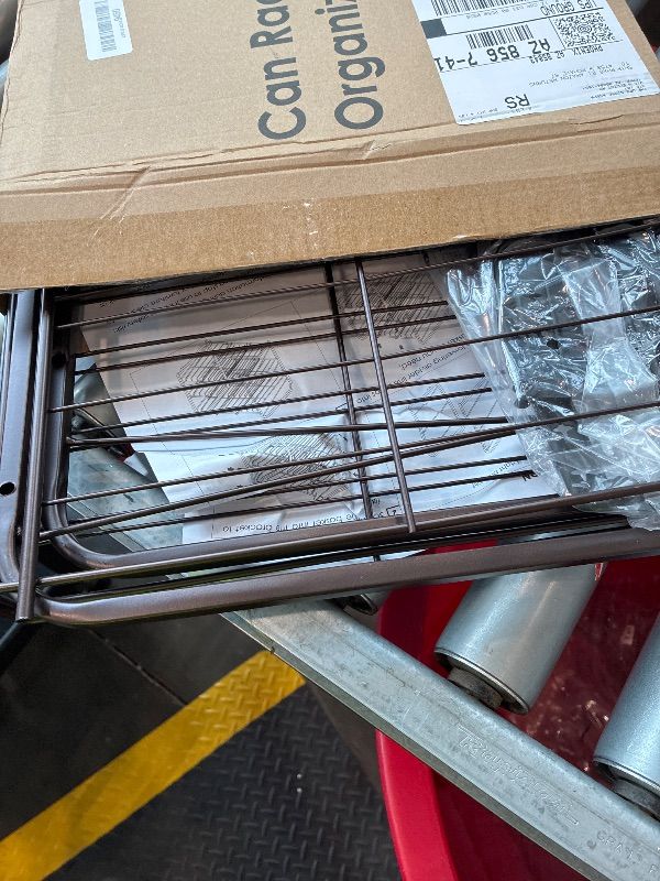 Photo 1 of **MISSING PARTS UNKNOWN**
AIYAKA 3 Tier Stackable Can Rack Organizer,for food storage,kitchen cabinets or countertops,Storage for 36 cans,Bronze