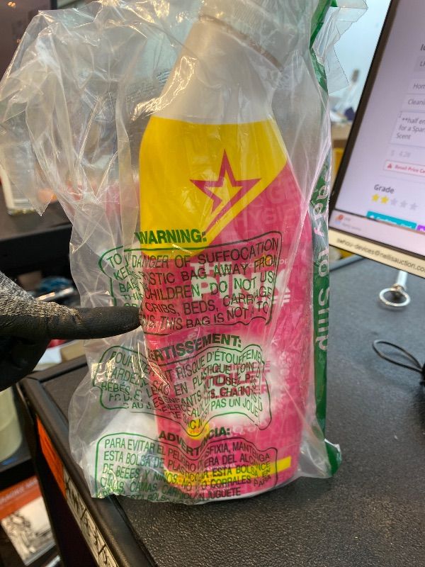 Photo 1 of **half empty, see level on photos**The Pink Stuff Miracle Toilet Cleaner, 750ml – Powerful Stain-Removing Gel for a Sparkling Clean Bowl – Eliminates Limescale, Tough Stains & Odors with Fresh Rhubarb Scent