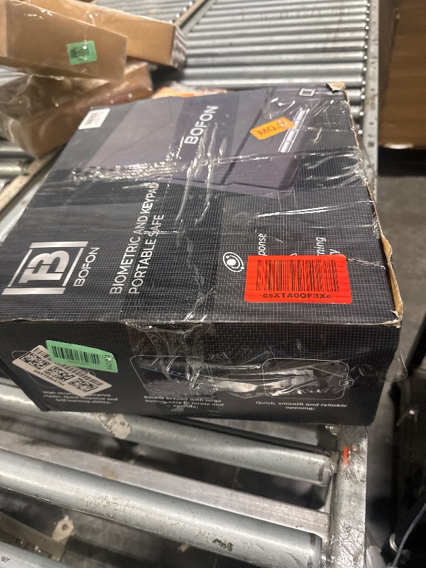 Photo 1 of BOFON Handgun Safe, Quick-Access Pistol Safe for Gun Safe with Fingerprint Identification and Biometric Lock