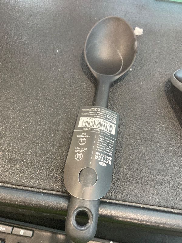 Photo 1 of ***BURN DAMAGE*** OXO Good Grips Nylon Mini Spoon