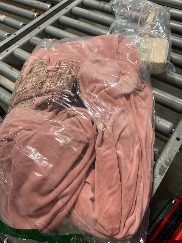 Photo 1 of ** USED** Smiry Velvet Stretch Chair Covers for Dining Room Set of 4, Soft Fit Removable Washable Kitchen Parsons Chair Slipcover Protector, Pink