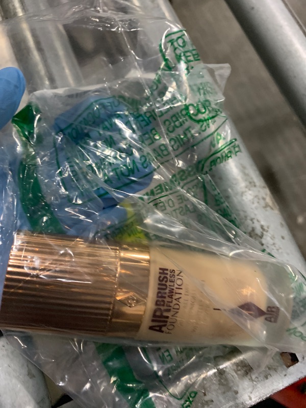 Photo 1 of ** USED** Charlotte Tilbury Airbrush Flawless Matte Foundation - Full Coverage Liquid Makeup with a Natural-Matte Finish - Smoothes & Blurs Pores - Waterproof & Transfer Resistant - 4 Warm