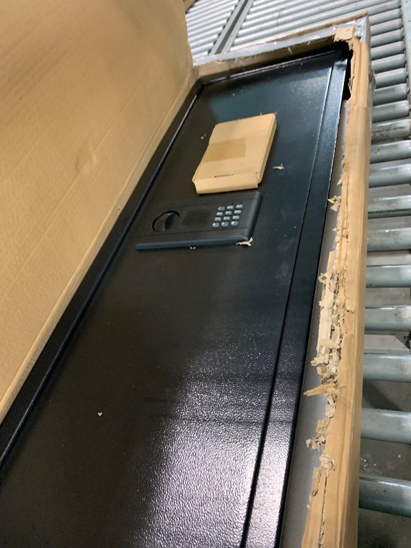 Photo 1 of ** KEYS INCLUDED** 47.3" Tall Fireproof Wall Safes Between the Studs 16" Centers, Large Hidden Flush Wall Safe with 4 Removable Shelf & 6 Key Hooks, 48LB Heavy Duty In Wall Safe for Home, Money, Jewelry, Valuables