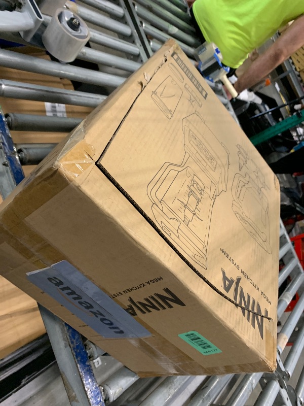 Photo 1 of Ninja Blender, Food Processor, Blender for-Smoothies, Includes Pitcher, Smoothie Cup, and 8-Cup Bowl, Salsa, Dough, Shakes, Slush, and Frozen Drinks, Mega Kitchen System, 120 Volts, Black, BL770AMZ