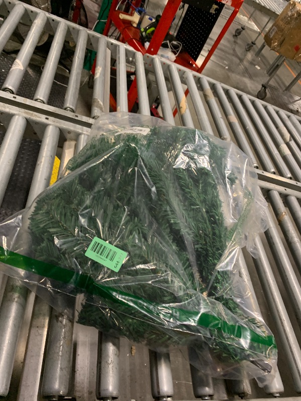 Photo 1 of [ 71 Ornaments ] 4 Ft Mini Artificial Christmas Tree with 100 Warm White Light 3D Star Merry Christmas Sign Ball Bow Deer Snowflake Gift Box Timer Battery Operated Xmas Tree for Indoor Home Decoration