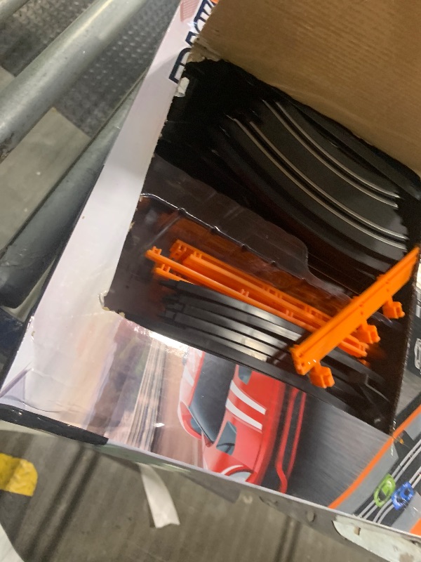 Photo 1 of **MISSING PARTS**
Slot Car Race Track Sets with 4 High-Speed Racing Car, Battery or Electric Race Car Track for Boys and Kids, Dual Racing Game Lap Counter Circular Overpass Track, Gifts Toys for Boys Kids Age 6 7 8-12