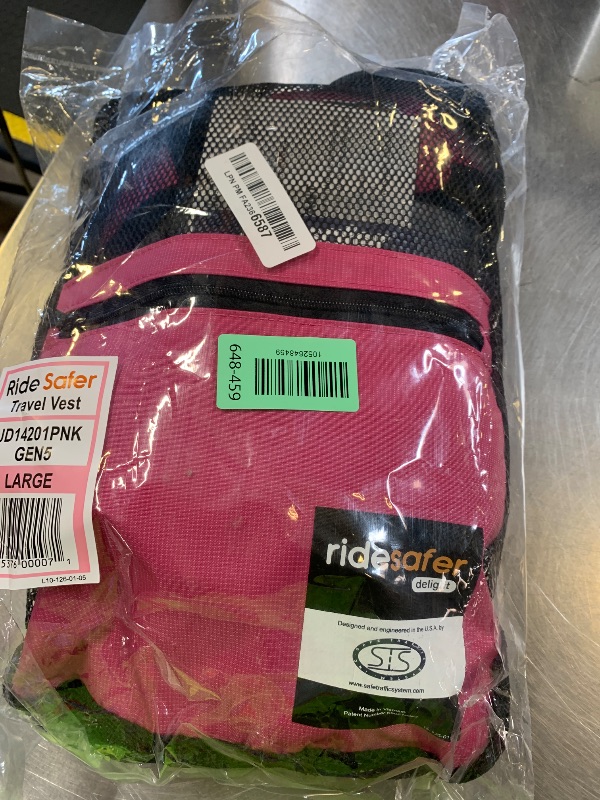 Photo 1 of Safe Traffic System Ride Safer Travel Vest Gen 5, Large, Gray