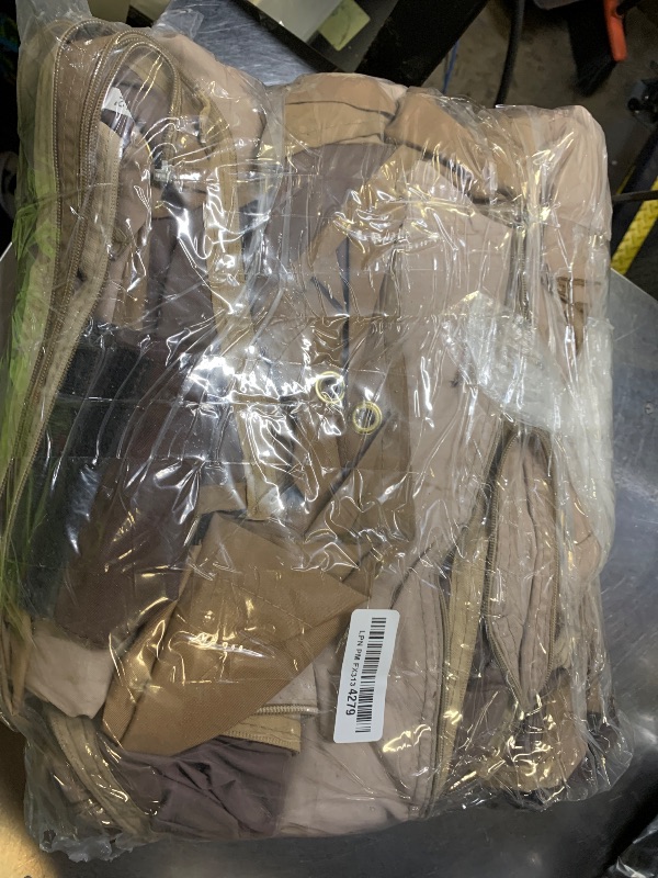 Photo 1 of aonear Gazebo Privacy Curtains 10' x 12' with Mosquito Windows, 4-Panels Side Wall with Zipper Universal Replacement for Patio, Outdoor Canopy, Garden and Backyard, Khaki (Curtain Only)