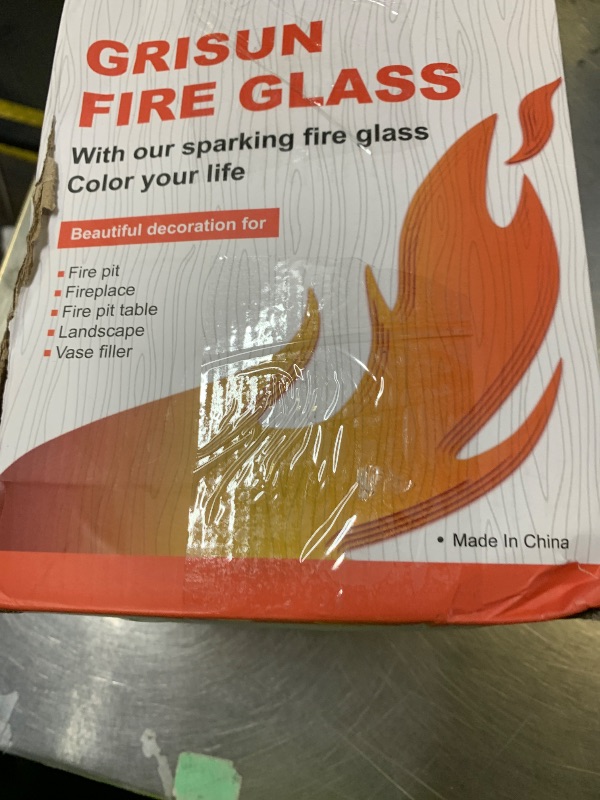 Photo 1 of 10 Pounds Black Fire Pit Glass Beads - 1/2 Inch Reflective Fire Glass for Firepit, Fireplace, Fire Table, Vase Fillers and Landscaping, High Luster Safe for Outdoors and Indoors