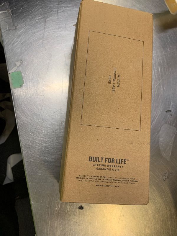 Photo 1 of **USED, DAMAGED** STANLEY IceFlow 2.0 Flip Straw Tumbler with Handle 30 oz | Twist On Lid and Flip Up Straw | Leak Resistant Water Bottle | Insulated Stainless Steel | BPA-Free | Exclusive Sienna