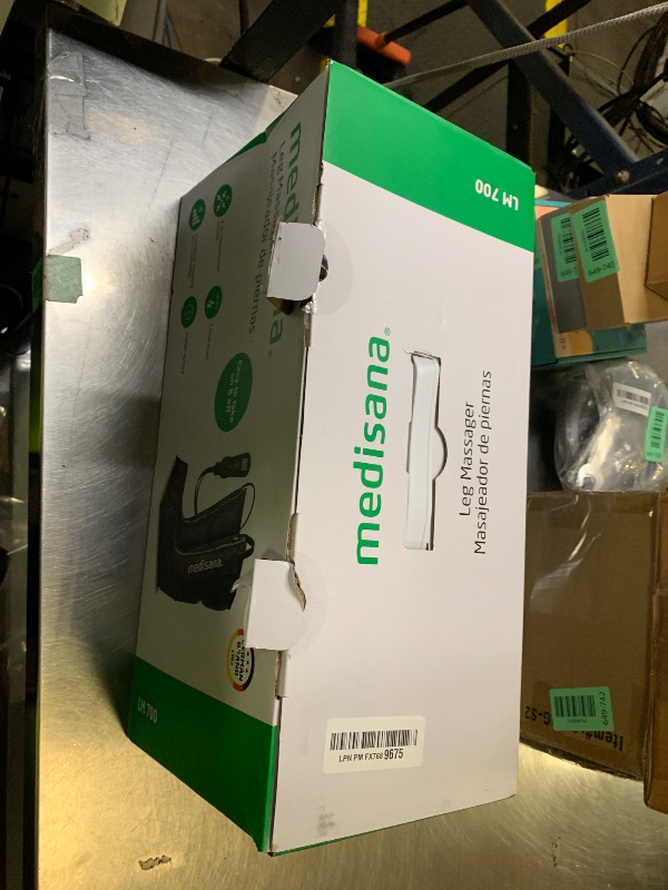 Photo 1 of Medisana Leg Massager with Heat and Compression, Leg Massager for Circulation and Pain Relief, Foot and Calf Massager Machine for Edema, Relax Recover-Birthday Gifts for Dad Men Mom Women