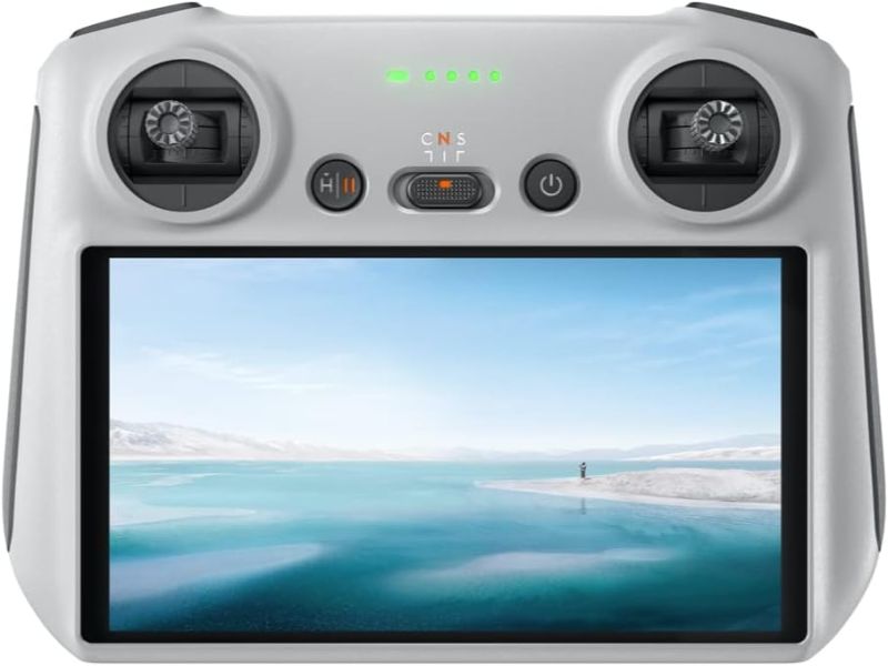 Photo 1 of DJI RC, Remote Controller with Lightweight Body, FHD Screen, 4hr Battery, Precision Control Sticks, O3+ Transmission