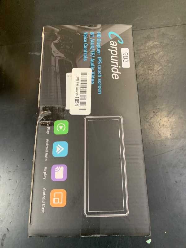 Photo 1 of Carpuride W903 Wireless Carplay & Android Auto with Dash Cam - 9.3" HD IPS Touch Car Play Screen for Car, 4K Front & 1080P Rear Camera, Loop Recording, Bluetooth Audio, Mirror Link, GPS, Siri