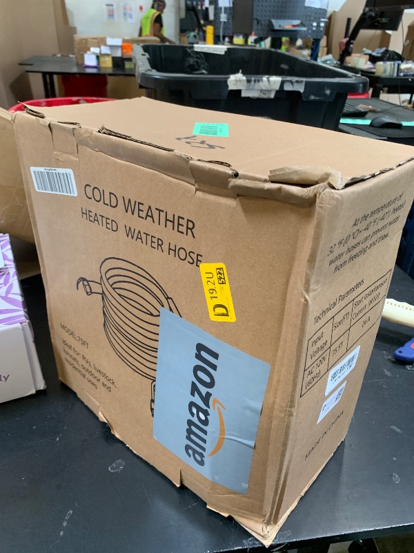 Photo 1 of 75FT Heated Water Hose for RV,Heated Hose,Anti-freezing Temperature Down to -45°F, Great Rv Accessories for Campers, Livestock, Agriculture (75FT)