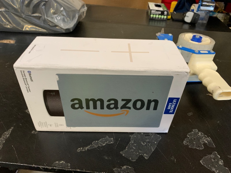 Photo 1 of Ultimate Ears MEGABOOM 4 Portable Waterproof Bluetooth Speaker with Powerful 360-Degree Sound and Thundering Bass, Floating Speaker with 20-Hour Battery and 147ft (45m) Range - Black