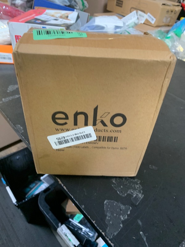 Photo 1 of enKo [6 Rolls, 1800 Direct Thermal Labels] Pink Colored Compatible for Dymo 30256 Label (2-5/16 x 4") Use with Dymo, Rollo Thermal Printer as Shipping & Mailing Labels