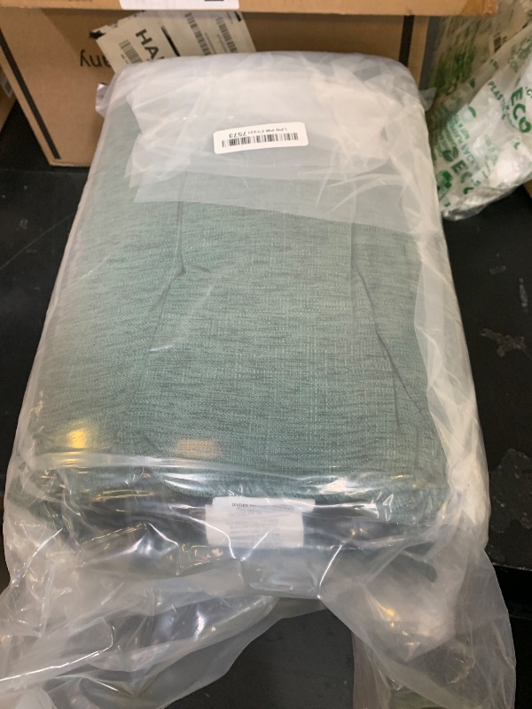 Photo 1 of IPYNBAP Chair Cushions for Dining Chairs Set of 6, Kitchen Chair Cushions, Chair Pads with Ties Non Slip Backing, Christmas Room Decor, Tufted Memory Foam Seat Cushion 6 Pack, 15.5x15.5x4, Dark Green