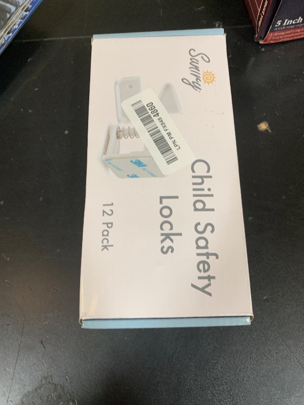 Photo 1 of [12-Pack] Invisible Baby Proofing Cabinet Locks - No Drill Child Safety Drawer Latches - Adhesive Childproof Latch for Cabinets, Kitchen & Furniture - Secure Toddler & Infant Safety No Tools Required