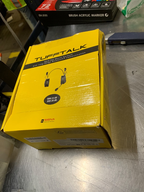Photo 1 of Sena Tufftalk Hard Hat Mount Earmuff with Long-Range Bluetooth Communication