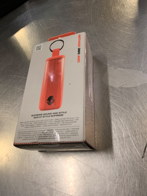 Photo 1 of Skullcandy Method 360 ANC Wireless Earbuds, Sound by Bose, Bluetooth Headphones, Premium Noise Cancelling, Up to 40 Hrs Battery, Sweat and Water Resistant, Microphone for iPhone Android - Plasma