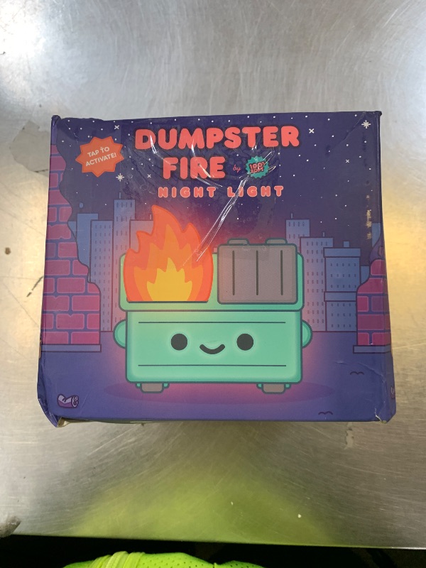 Photo 1 of 100% Soft Dumpster Fire Night Light