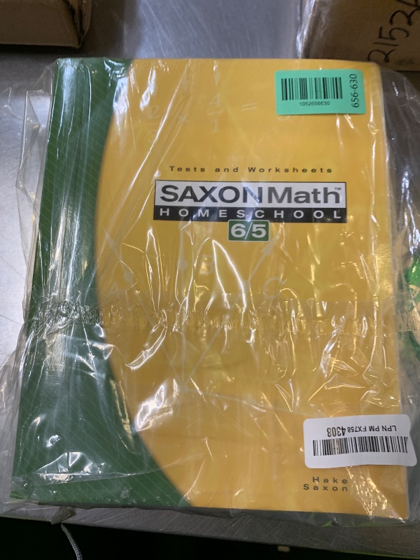 Photo 1 of Math 6/5: Home School Kit Product Bundle –