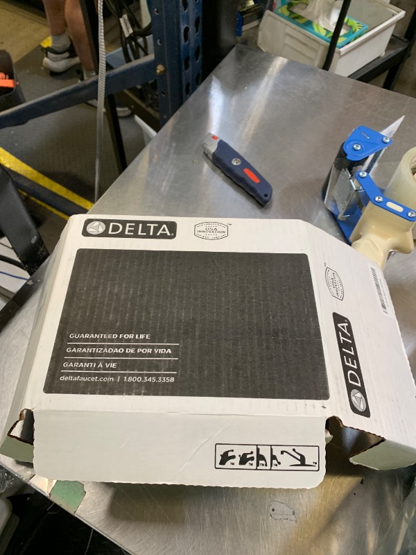 Photo 1 of Delta Faucet Lahara 14 Series Single-Handle Tub and Shower Trim Kit, Shower Faucet with 5-Spray Touch-Clean Shower Head, Venetian Bronze T14438-RB (Valve Not Included)