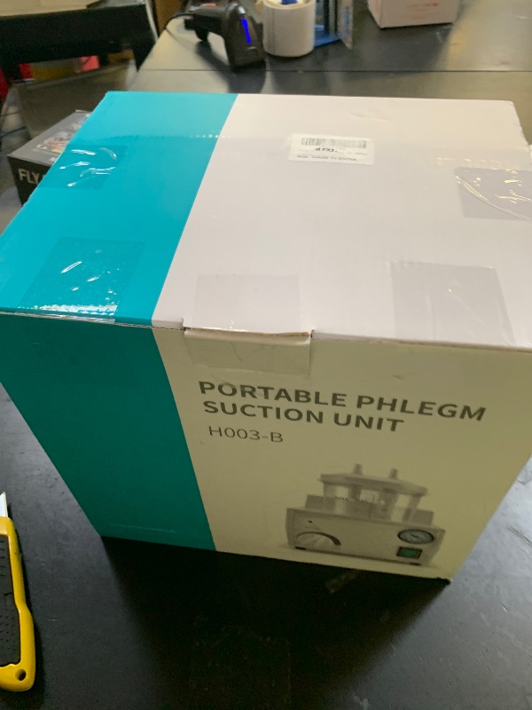 Photo 1 of 1000ml Portable Veterinary Suction Machine for Home Use 110V