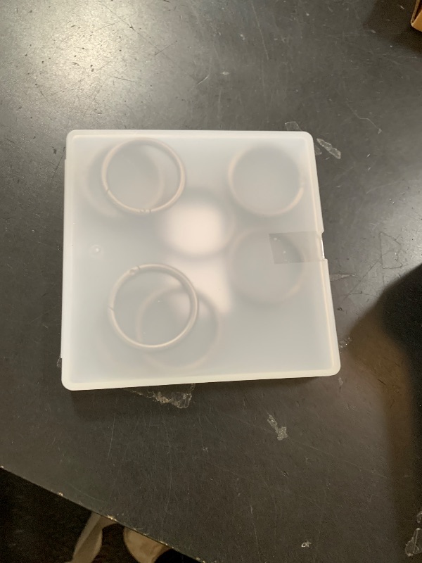 Photo 1 of 10 Pack 1.5 Inch Spring O Rings Clip, Metal Keychain Rings Key Ring Clip, Large Round Carabiner Clip for Keys, Bags, Buckle (Black)