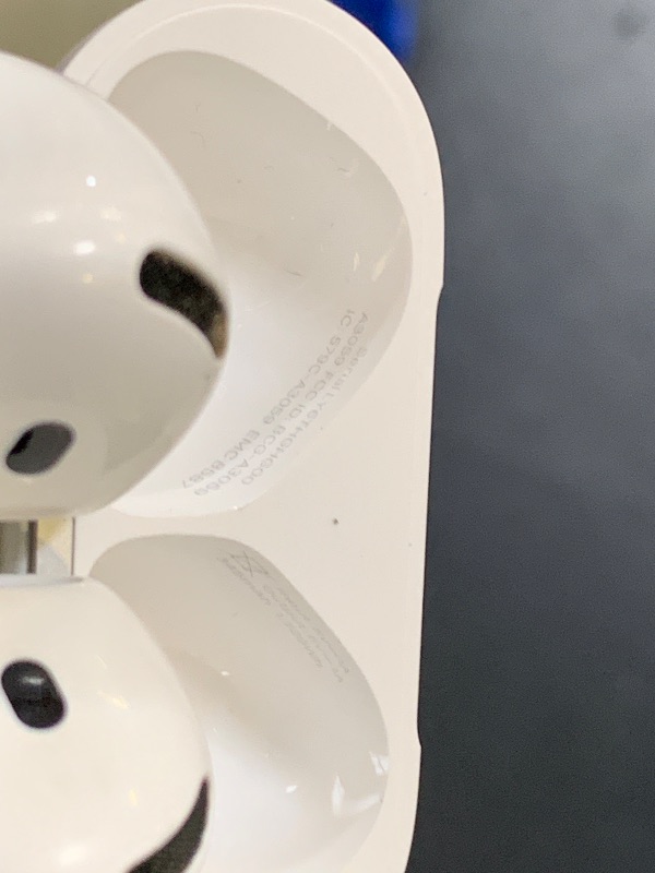 Photo 1 of Apple AirPods 4 Wireless Earbuds, Bluetooth Headphones, with Active Noise Cancellation, Adaptive, Transparency Mode, Personalized Spatial Audio, USB-C Charging Case, Wireless Charging, H2 Chip