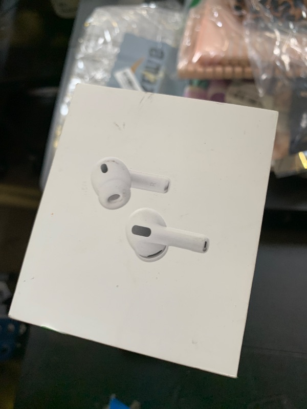 Photo 1 of Apple AirPods Pro 3 Wireless Earbuds, Active Noise Cancellation, Live Translation, Heart Rate Sensing, Hearing Aid Feature, Bluetooth Headphones, Spatial Audio, High-Fidelity Sound, USB-C Charging