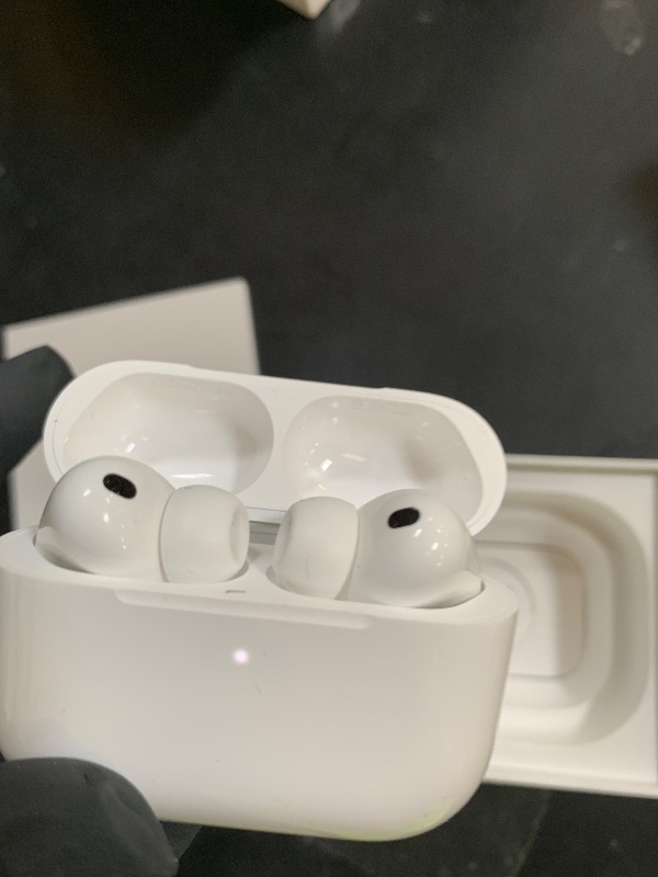 Photo 1 of Apple AirPods Pro 3 Wireless Earbuds, Active Noise Cancellation, Live Translation, Heart Rate Sensing, Hearing Aid Feature, Bluetooth Headphones, Spatial Audio, High-Fidelity Sound, USB-C Charging