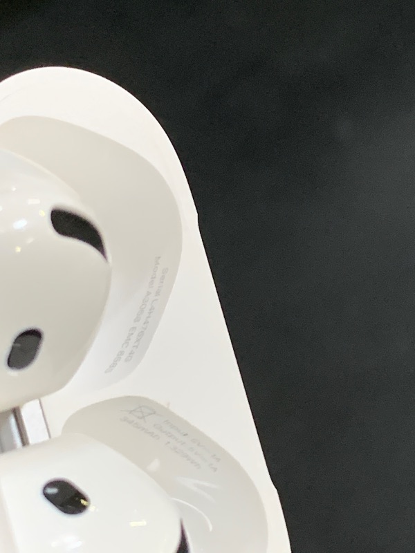 Photo 1 of Apple AirPods 4 Wireless Earbuds, Bluetooth Headphones, Personalized Spatial Audio, Sweat and Water Resistant, USB-C Charging Case, H2 Chip, Up to 30 Hours of Battery Life, Effortless Setup for iPhone