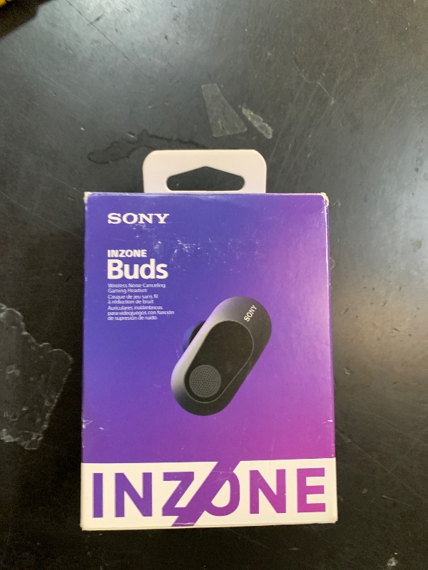 Photo 1 of Sony Inzone s Wireless Gaming Earbuds, Perfect for PlayStation® 5, for PC/PS5/Switch/Mobile, 48Hr Battery with Case, Noise Canceling, 360 Spatial Sound, 2.4GHz USB-C Dongle, WF-G700N Black