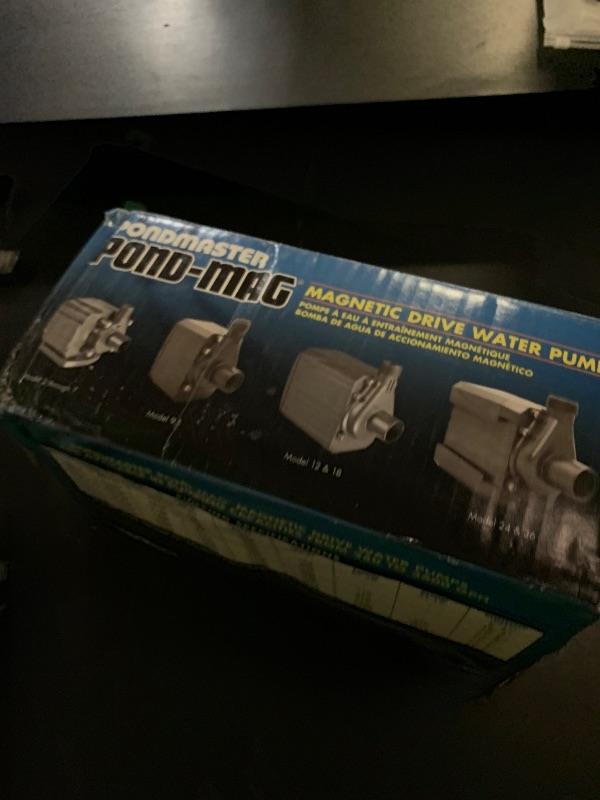 Photo 1 of Danner Manufacturing, Inc., Pondmaster Pond-Mag, 2400 GPH Magnetic Drive Water Pump, 02750