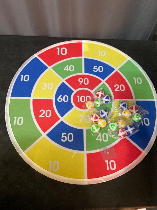Photo 1 of Children with sticky ball 74CM large dart board Family interactive game educational arithmetic indoor/outdoor sports toys gift