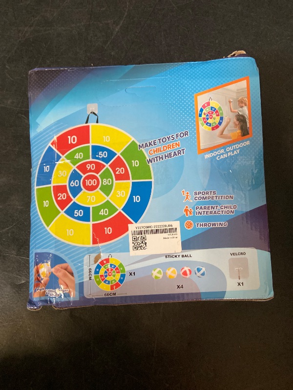 Photo 1 of Children with sticky ball 74CM large dart board Family interactive game educational arithmetic indoor/outdoor sports toys gift