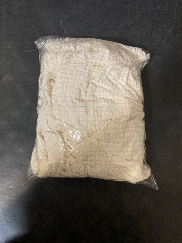 Photo 1 of 6 pack Yikko Soft Stretch Spandex Jacquard Slipcovers, Corn Grain Texture Chair Slipcovers fit for Office,Dining Room,Bar,Wedding Chair Seat Cushions, Washable Removable Home Decor.