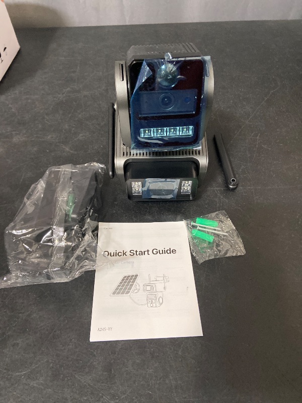 Photo 1 of Dual Lens Solar Camera WIFI Security Outdoor Surveillance Camera Solar Panel
