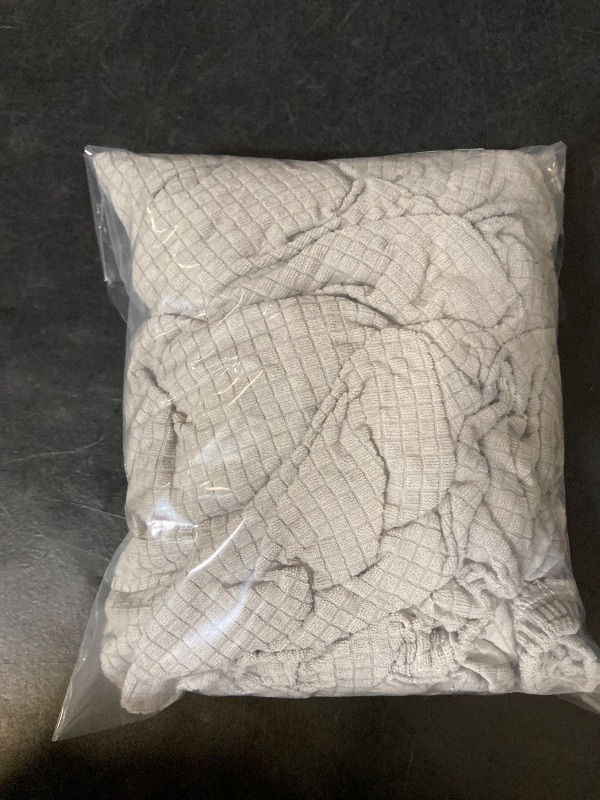 Photo 1 of 6 pack Chair Cover Stretch Round Back Chair Cover for Dining Room Kitchen Elastic Dining Table Chair