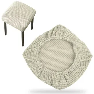 Photo 1 of 6 pack Chair Cover Stretch Round Back Chair Cover for Dining Room Kitchen Elastic Dining Table Chair