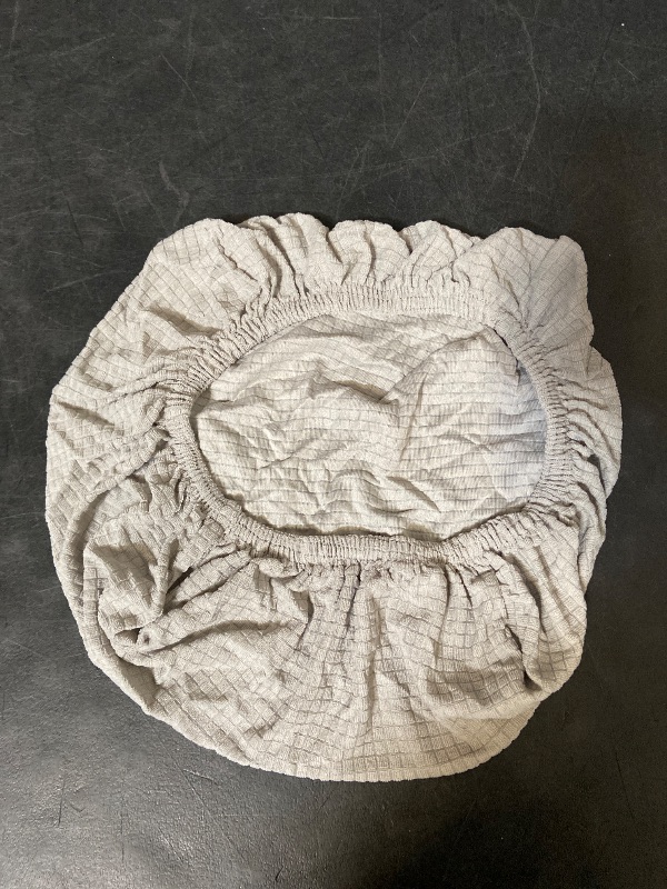 Photo 1 of 6 pack Chair Cover Stretch Round Back Chair Cover for Dining Room Kitchen Elastic Dining Table Chair