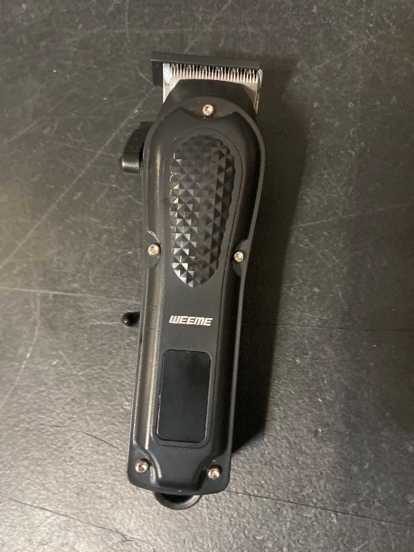 Photo 1 of 2 Pieces Hairdresser Set Cordless Hairdresser Men's Shaving Digital Display Display, Chinese Loong Element Pattern Hairdresser One-Stop Accessories, Men's Family Essential Care Tool Set