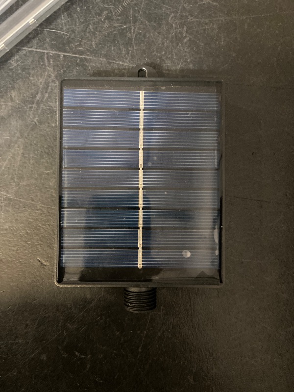 Photo 1 of 1set Solar Shower Lights Tube String Lights Outdoor Decor Modes for Christmas Weddings Parties and Garden Decorations Solar Panel and Remote Control
