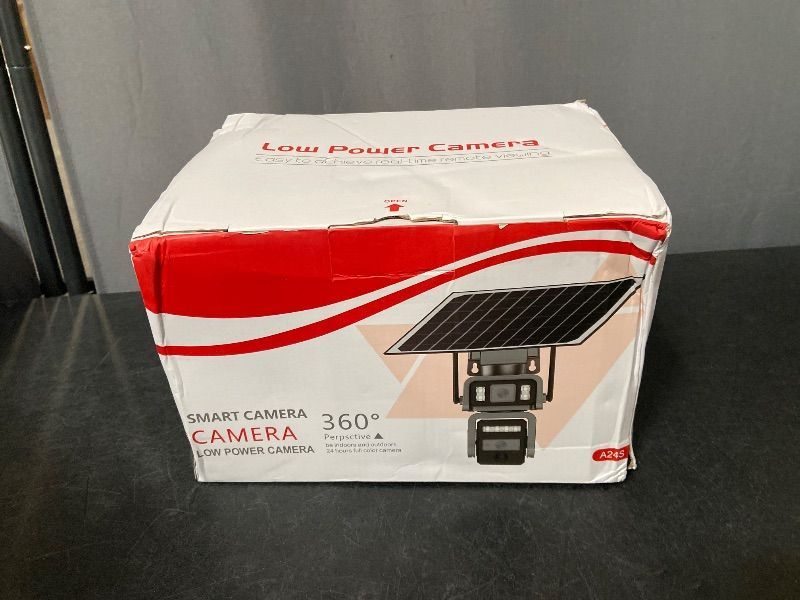 Photo 1 of Dual Lens Solar Camera WIFI Security Outdoor Surveillance Camera Solar Panel
